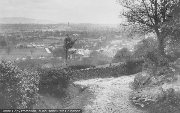 Photo of Whalley, From The Nab c.1955