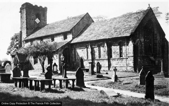 Photo of Whalley, St Mary's And All Saints Church c.1950