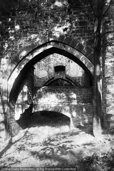 Photo of Whalley, The Abbey, Arches Over The Drain 1895