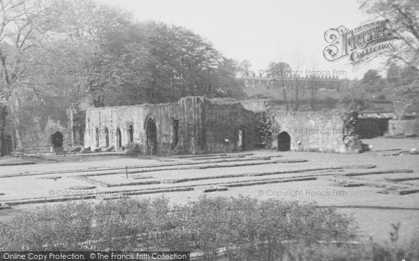 Photo of Whalley, The Abbey c.1960