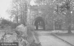 The Abbey c.1960, Whalley