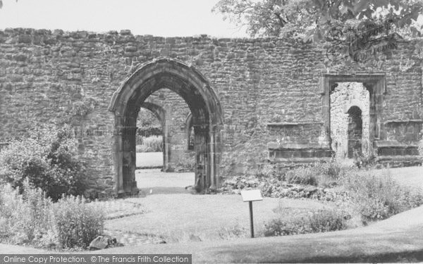 Photo of Whalley, The Abbey, Chapter House c.1965