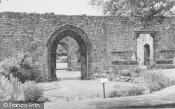 The Abbey, Chapter House c.1965, Whalley
