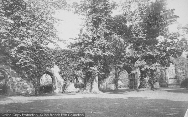 Photo of Whalley, The Abbey Cloisters 1894