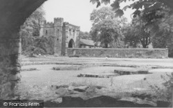 The Abbey, North East Gate c.1965, Whalley