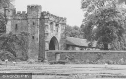 The Abbey, North East Gate c.1965, Whalley