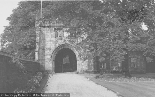 Photo of Whalley, The Abbey, North East Gateway c.1965