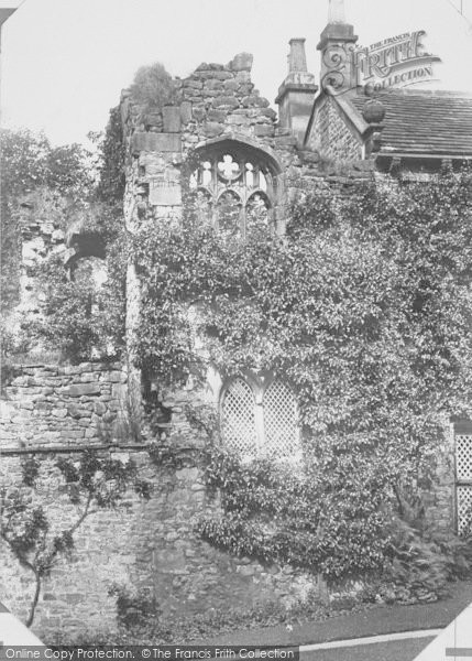 Photo of Whalley, The Abbey, Oratory Ruins 1894