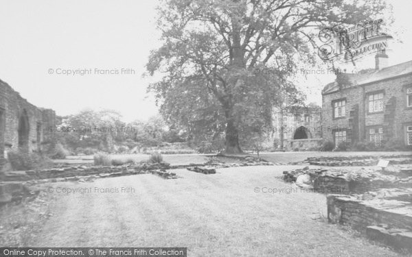 Photo of Whalley, The Abbey Ruins c.1960
