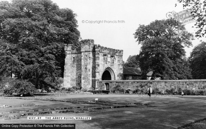 Photo of Whalley, The Abbey Ruins c.1965