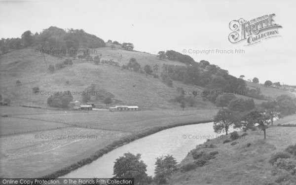 Photo of Whalley, The Nab From Burnley Road c.1955