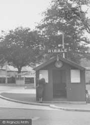 The Ribble Bus Station c.1955, Whalley