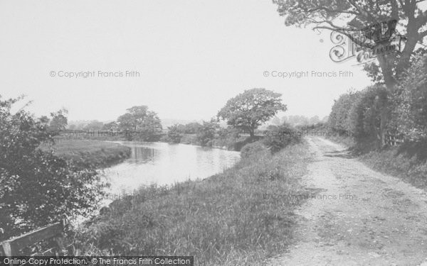 Photo of Whalley, The River Calder And Lovers' Lane 1906