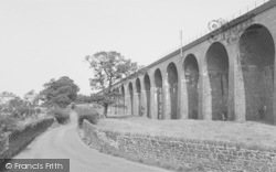 The Viaduct c.1965, Whalley