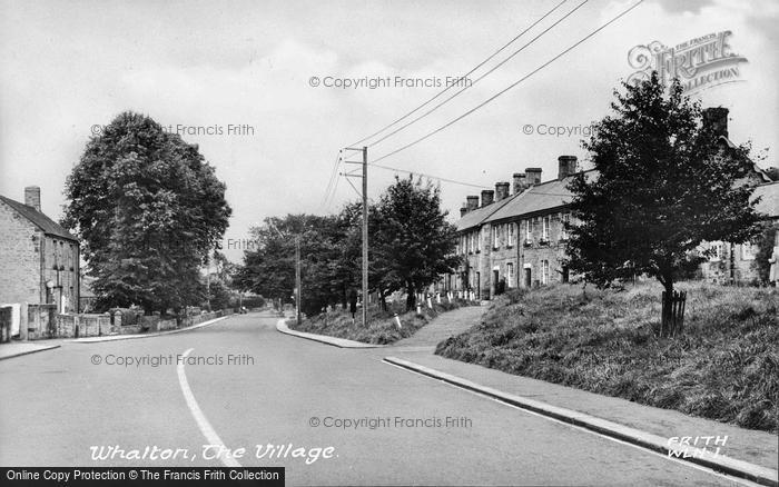 Photo of Whalton, The Village c.1950