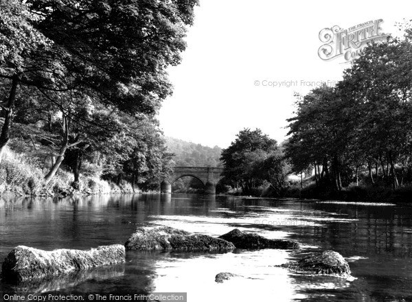 Photo of Whatstandwell, River Derwent c.1960