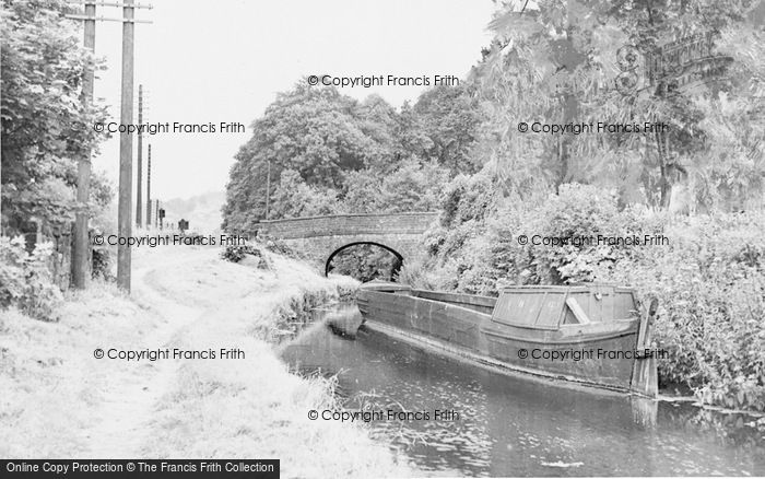 Photo of Whatstandwell, The Canal c.1955