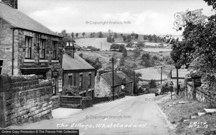 Photo of Whatstandwell, The Village c.1955