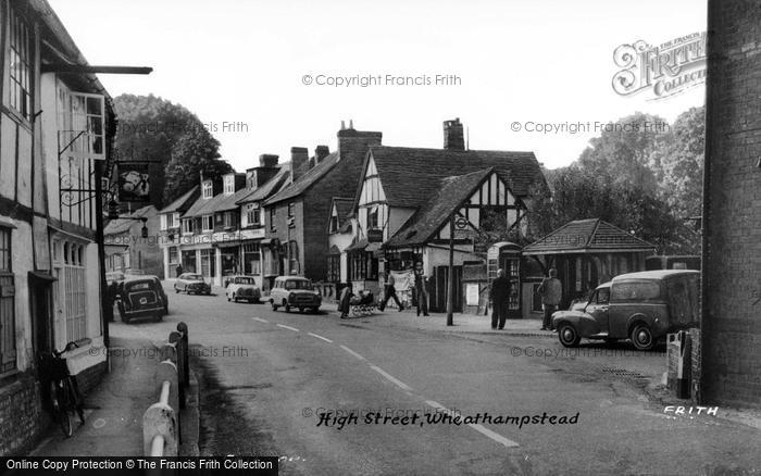 Photo of Wheathampstead, High Street c.1960
