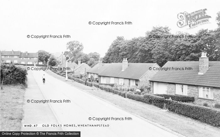 Photo of Wheathampstead, Old Folks Homes c.1965