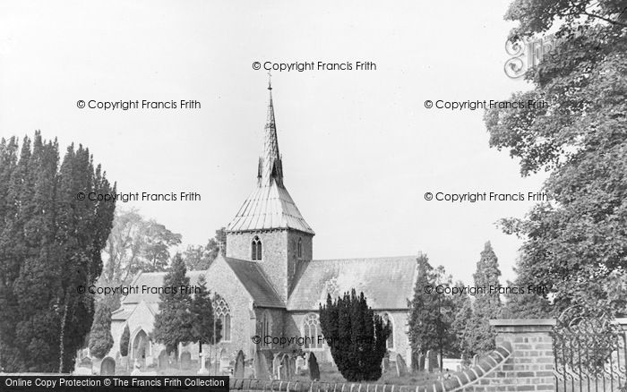 Photo of Wheathampstead, St Helen's Church c.1960
