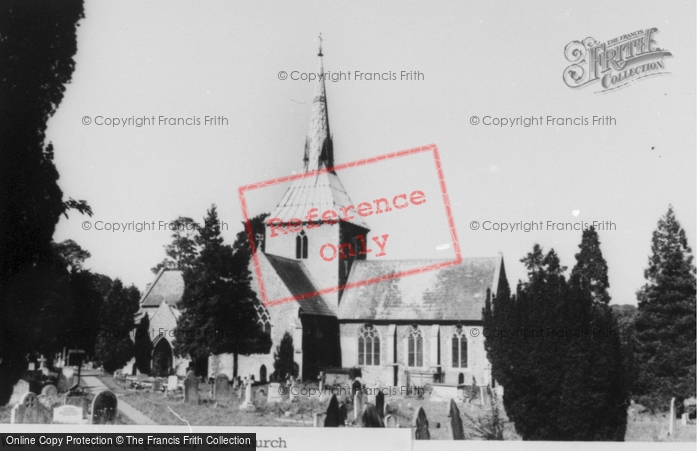 Photo of Wheathampstead, St Helen's Church c.1965