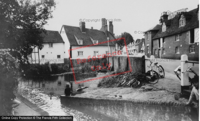 Photo of Wheathampstead, The Mill Stream c.1965
