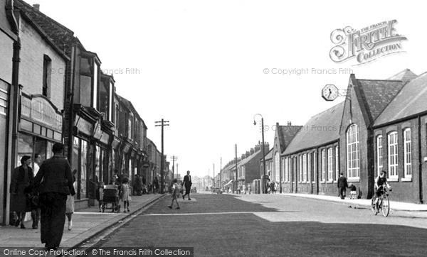 Photo of Wheatley Hill, Front Street c1951