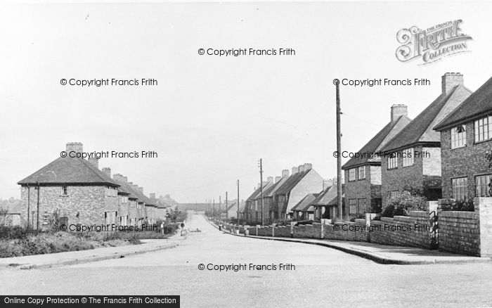 Photo of Wheatley Hill, Peter Lee Cottages c.1950