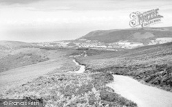 View From Dunkery Hill c.1955, Wheddon Cross