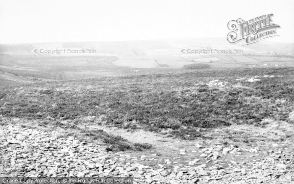 Photo of Wheddon Cross, View From Dunkery Hill c.1965