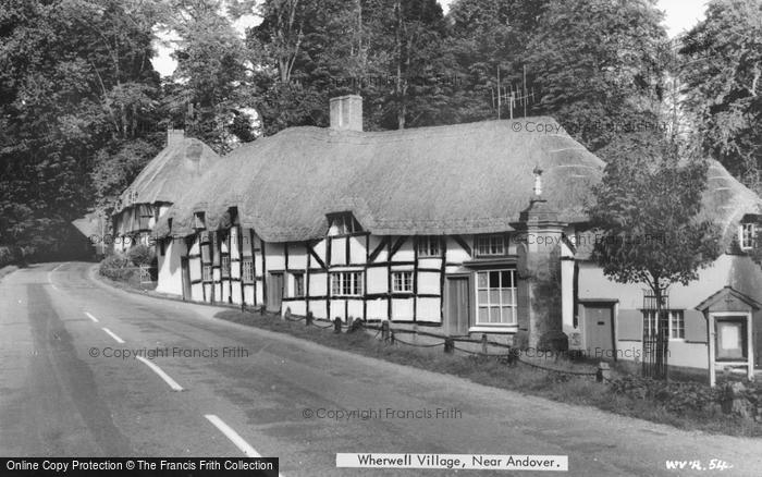 Photo of Wherwell, The Village c.1965