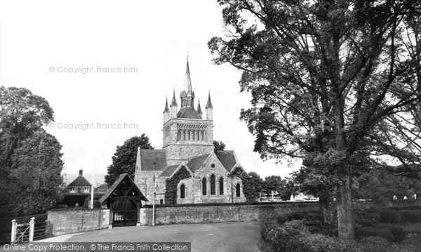 Photo of Whippingham, St Mildred's Church c.1955