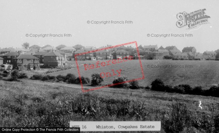 Photo of Whiston, Cowpakes Estate c.1960
