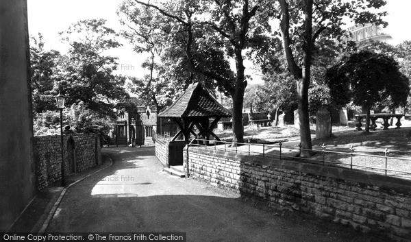 Photo of Whitburn, Church Lane c.1955