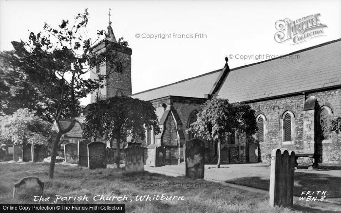 Photo of Whitburn, Parish Church c.1955
