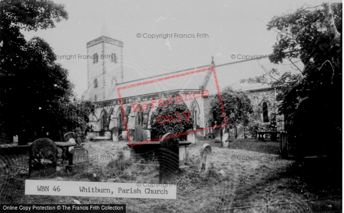 Photo of Whitburn, Parish Church c.1965