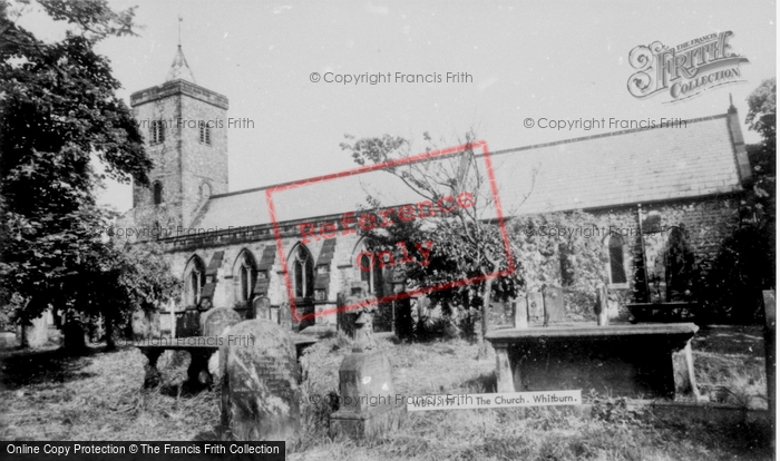 Photo of Whitburn, The Church c.1955