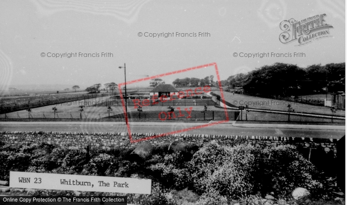 Photo of Whitburn, The Park c.1955