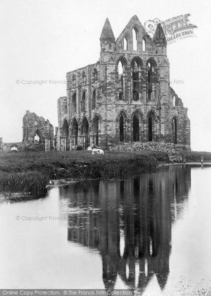 Photo of Whitby, Abbey 1897