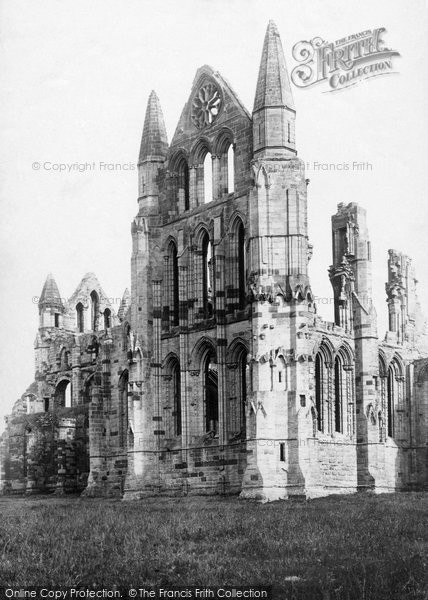 Photo of Whitby, Abbey 1897