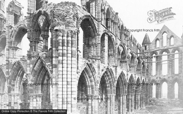 Photo of Whitby, Abbey c.1861