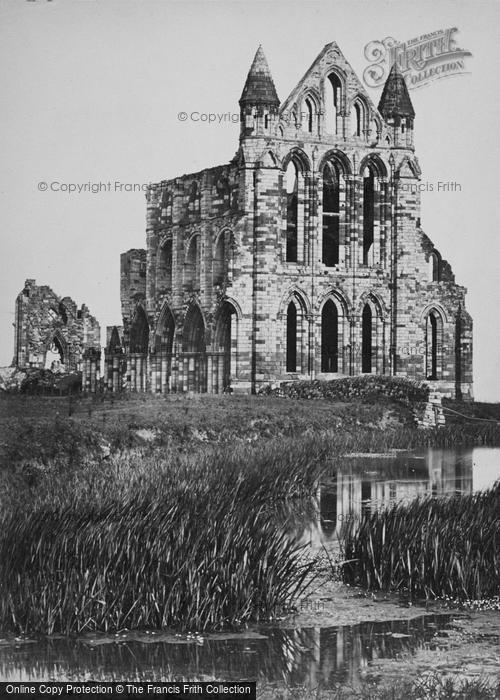 Photo of Whitby, Abbey c.1865