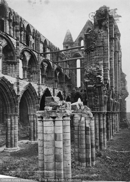 Photo of Whitby, Abbey c.1873