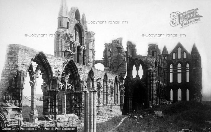 Photo of Whitby, Abbey, Interior c.1870