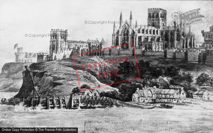 Photo of Whitby, Abbey Sketch 