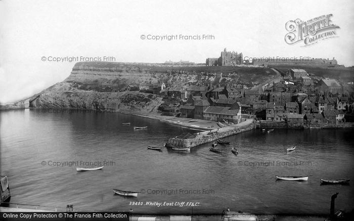 Photo of Whitby, East Cliff 1897