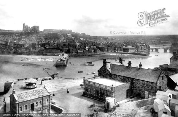 Photo of Whitby, East Cliff 1901