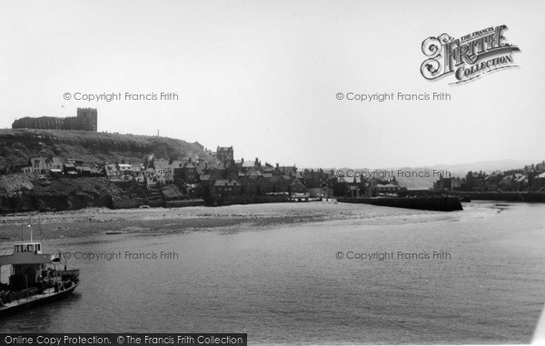 Photo of Whitby, East Cliff c.1955