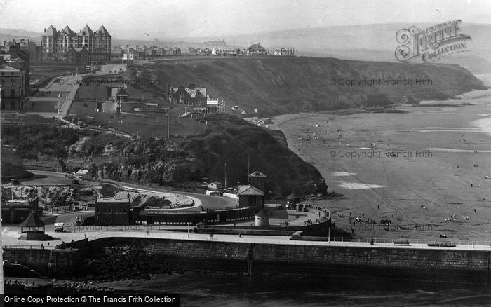 Photo of Whitby, From East Cliff 1927